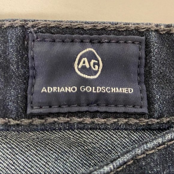 AG Adriano Goldschmied Womens The Stilt Cigarette Leg Skinny Jeans Blue size 25 - Picture 9 of 11